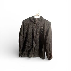 Columbia Kids Black Windbreaker Jacket